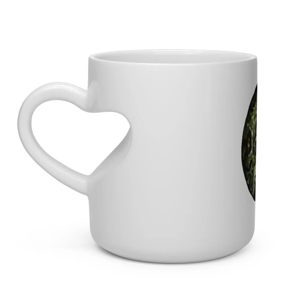 Toad Skin Heart Shape Mug