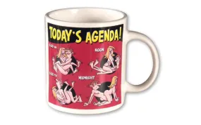 Todays Agenda Coffee Mug