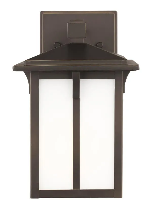 Tomek Collection - Small One Light Outdoor Wall Lantern | Finish: Antique Bronze - 8552701EN3-71