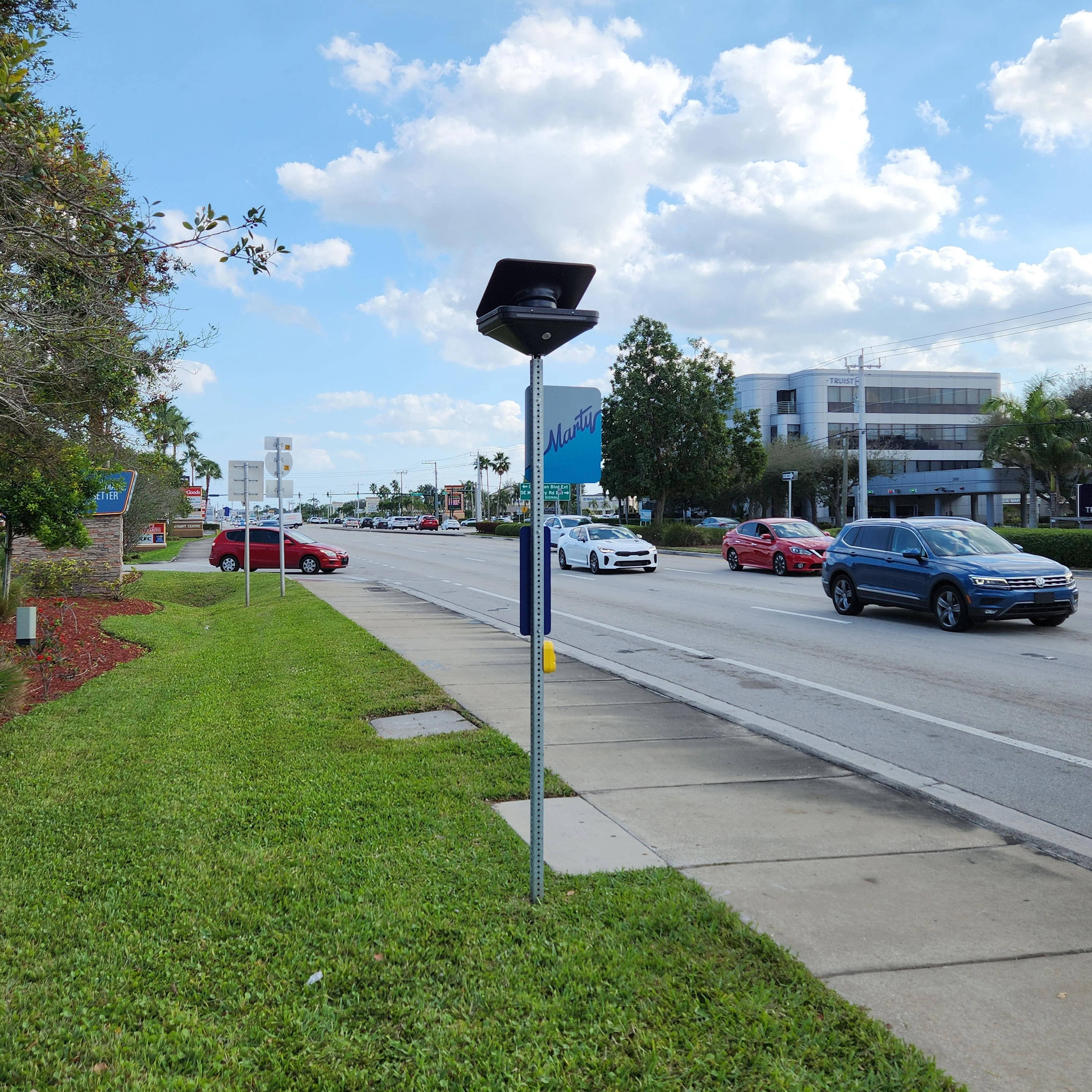 Transit Pole Solar Light