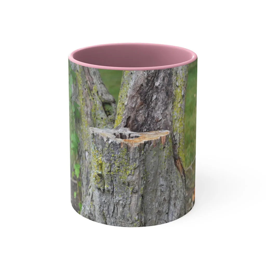 Tree Stump Accent Coffee Mug, 11oz