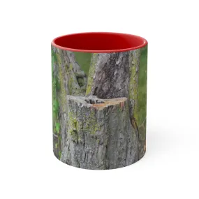 Tree Stump Accent Coffee Mug, 11oz