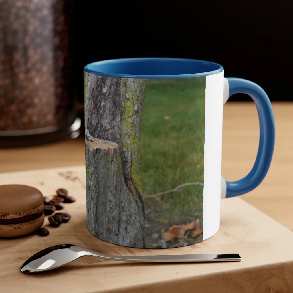 Tree Stump Accent Coffee Mug, 11oz