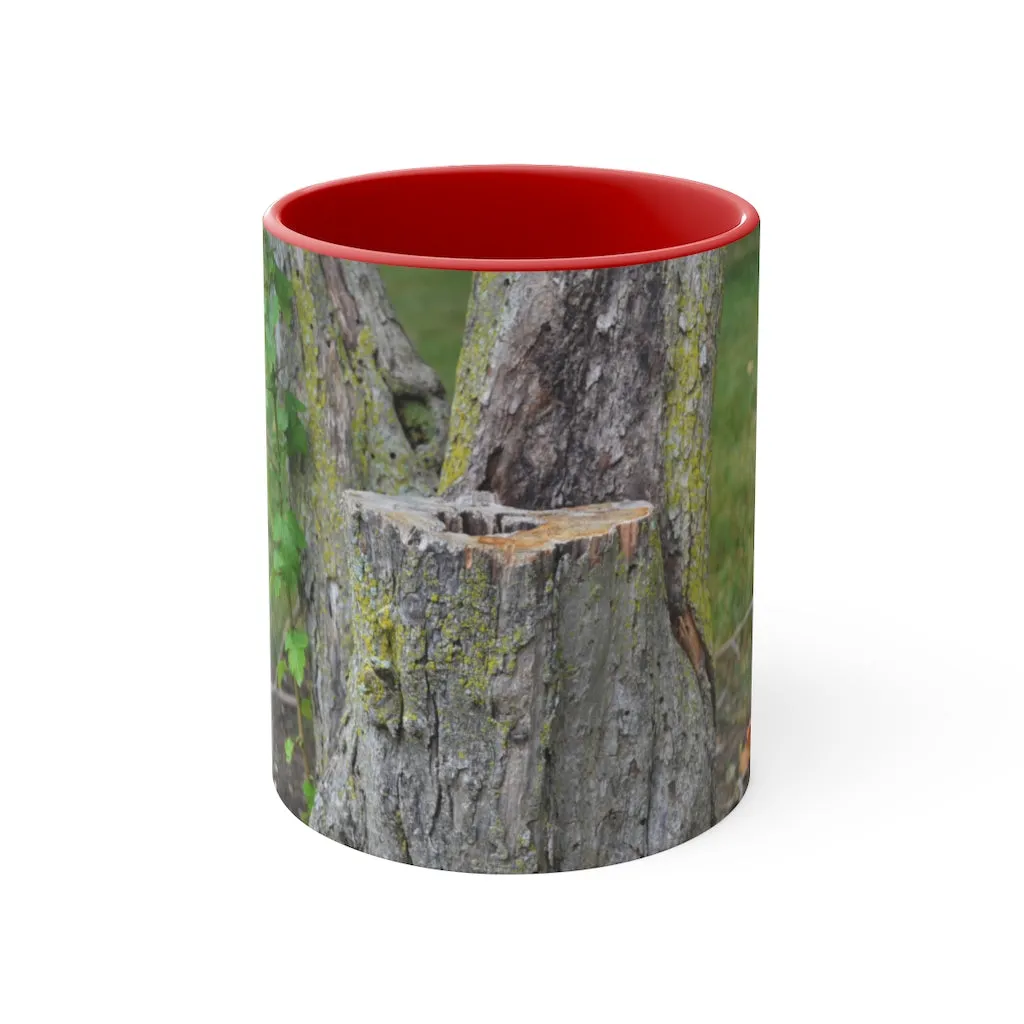 Tree Stump Accent Coffee Mug, 11oz