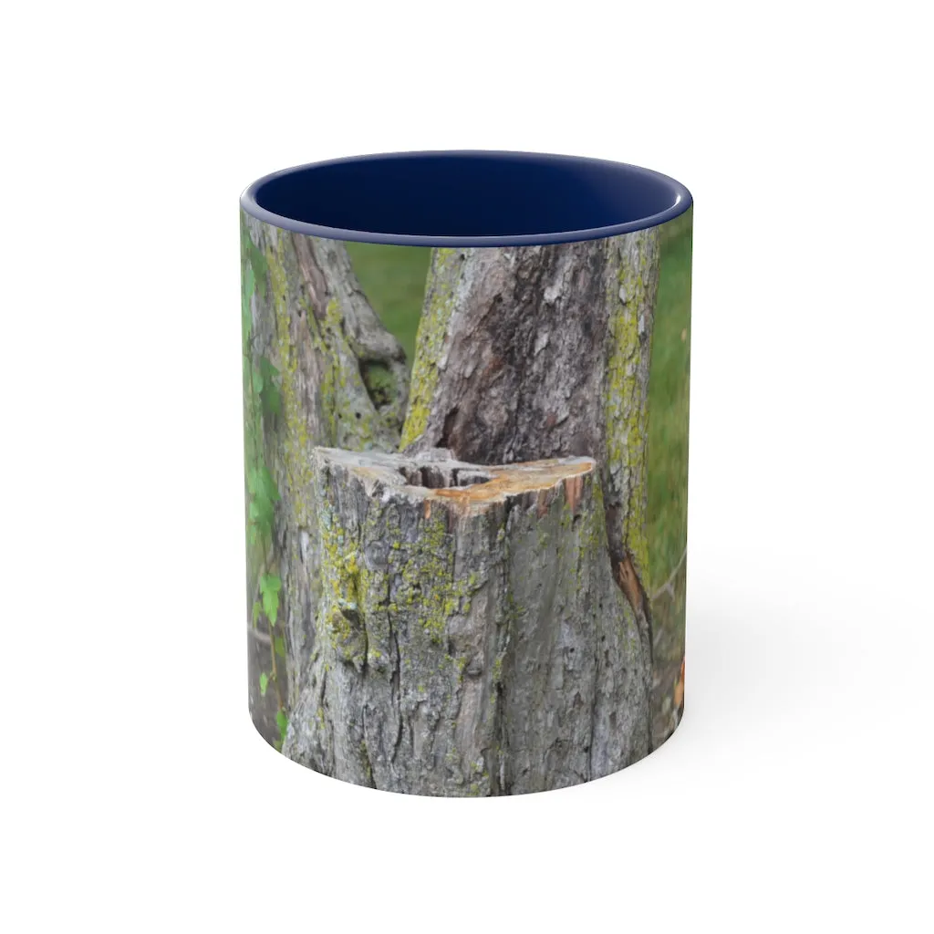 Tree Stump Accent Coffee Mug, 11oz