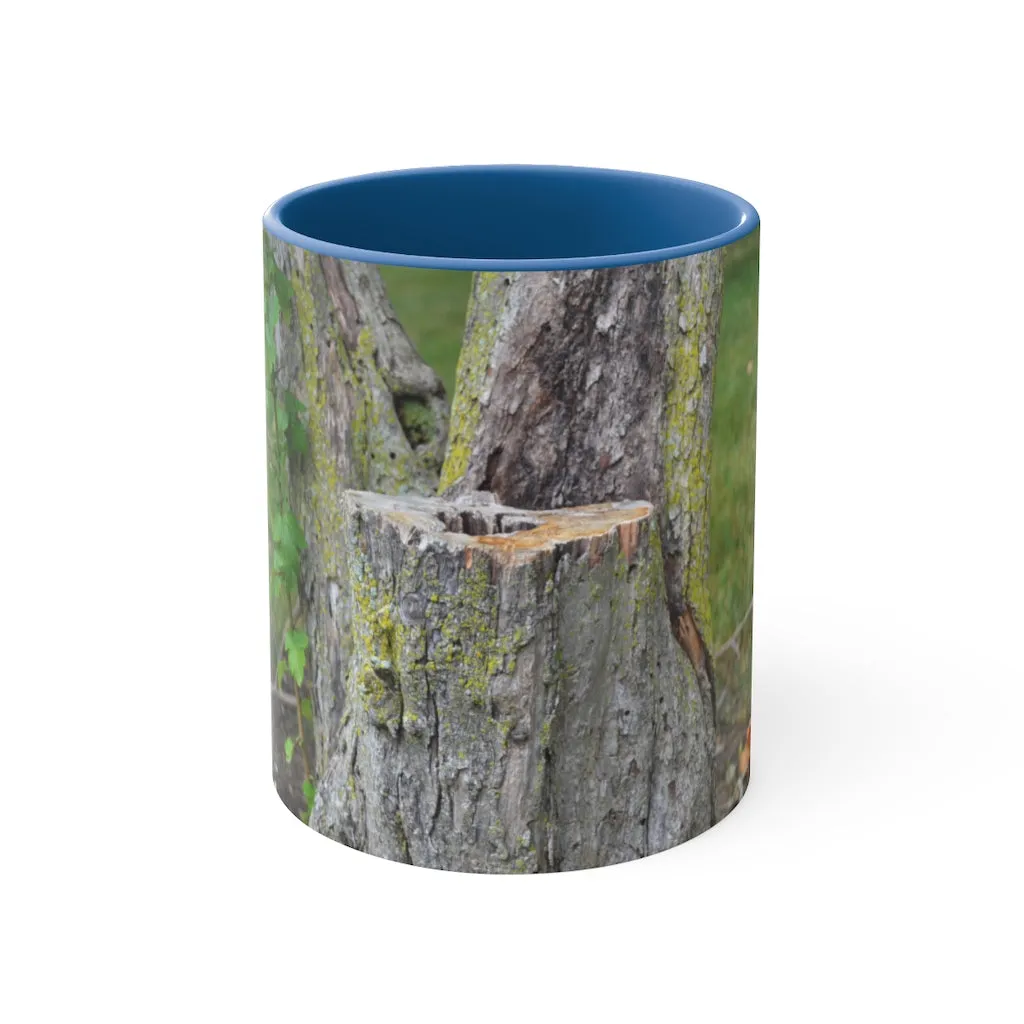 Tree Stump Accent Coffee Mug, 11oz