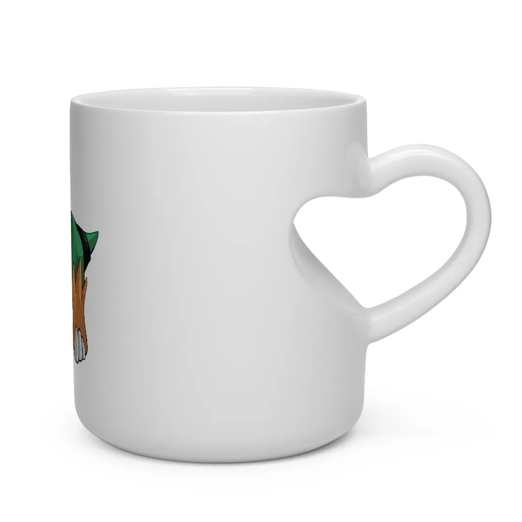 Turroxosaurus Heart Shape Mug