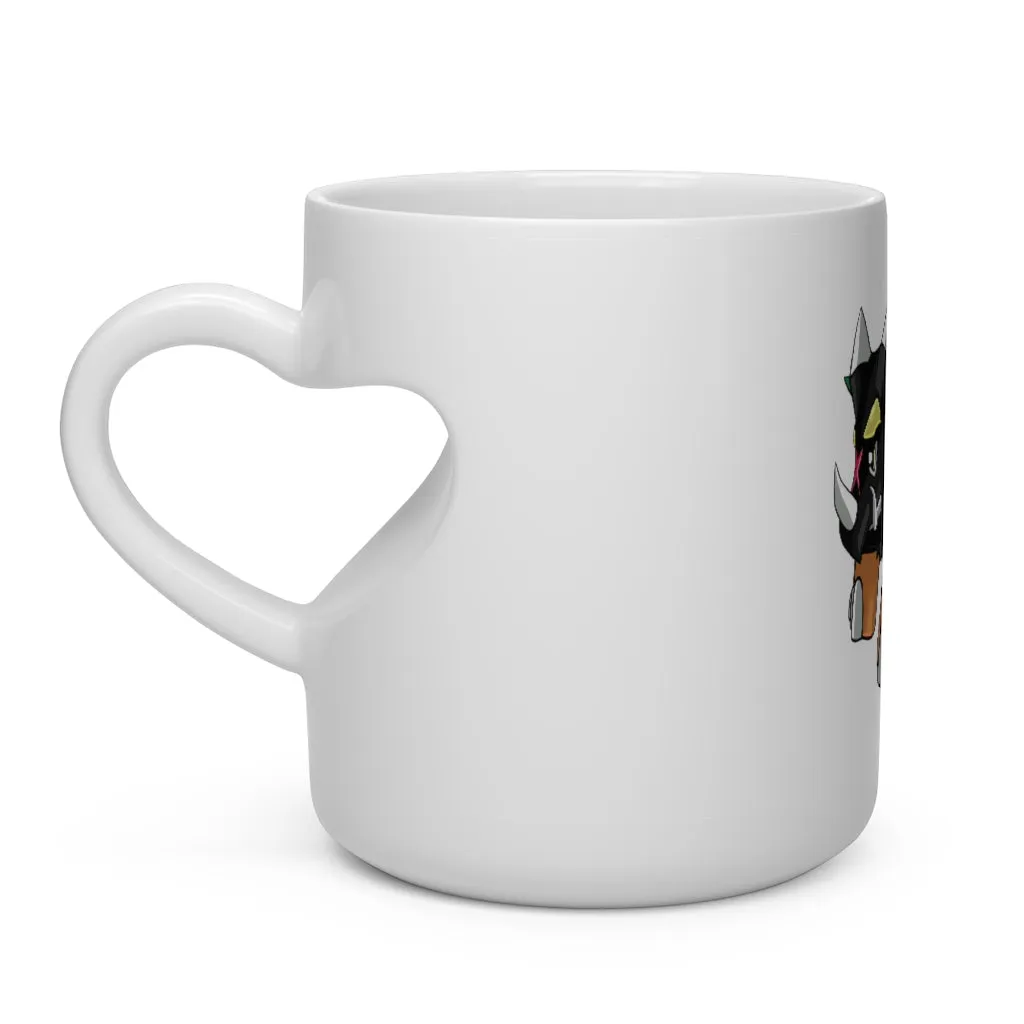 Turroxosaurus Heart Shape Mug