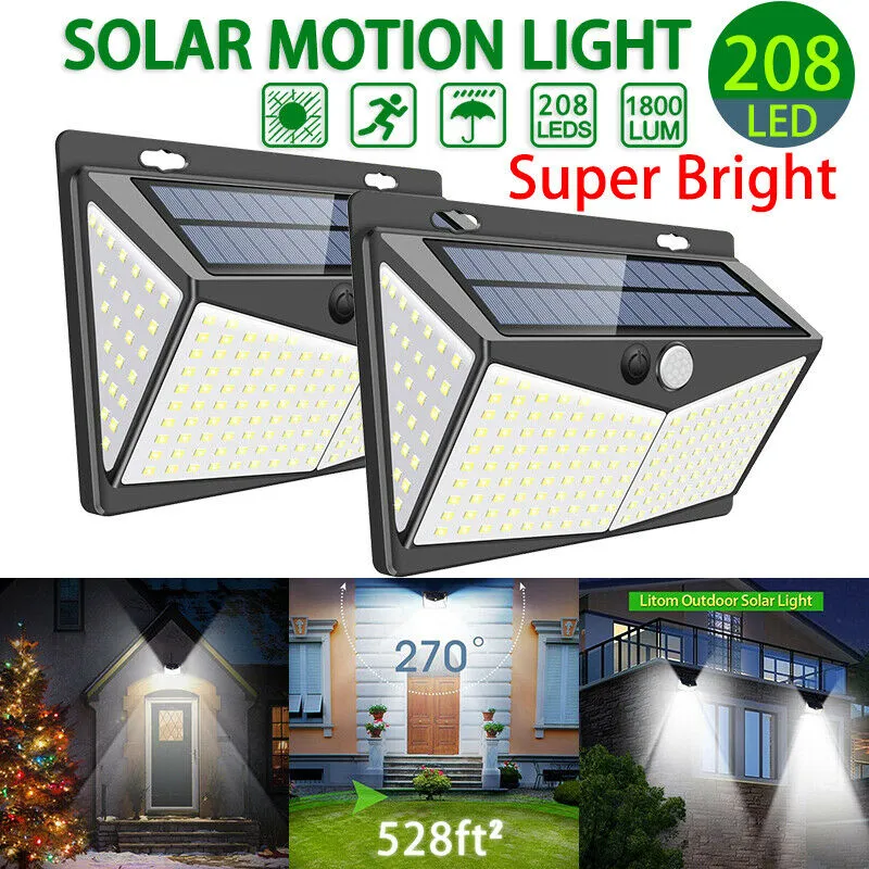 Ultra Solar-Powered Motion Sensor Light