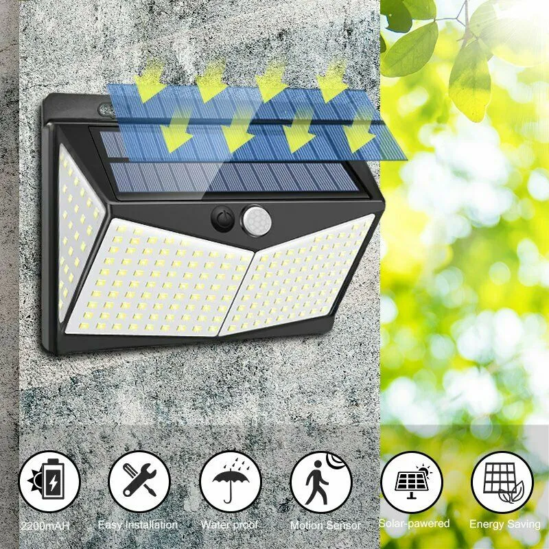 Ultra Solar-Powered Motion Sensor Light