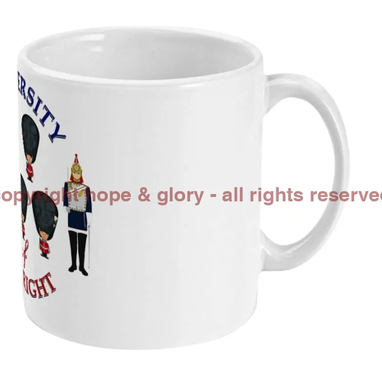 UNIVERSITY OF PIRBRIGHT Guards Ceramic Mug