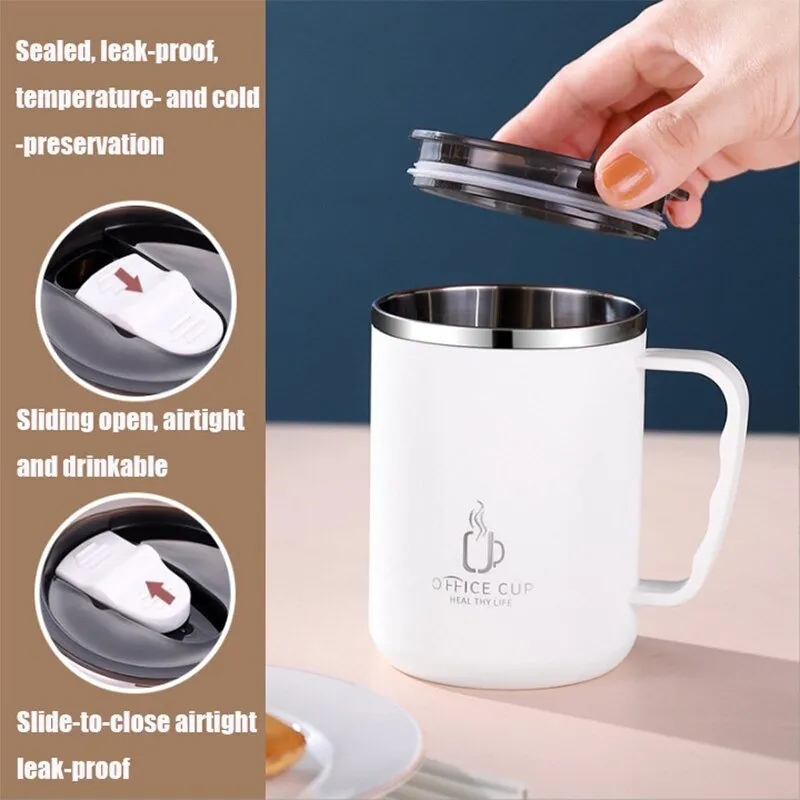 Unusual Tea Cup Set with Thermos Mug 500ml