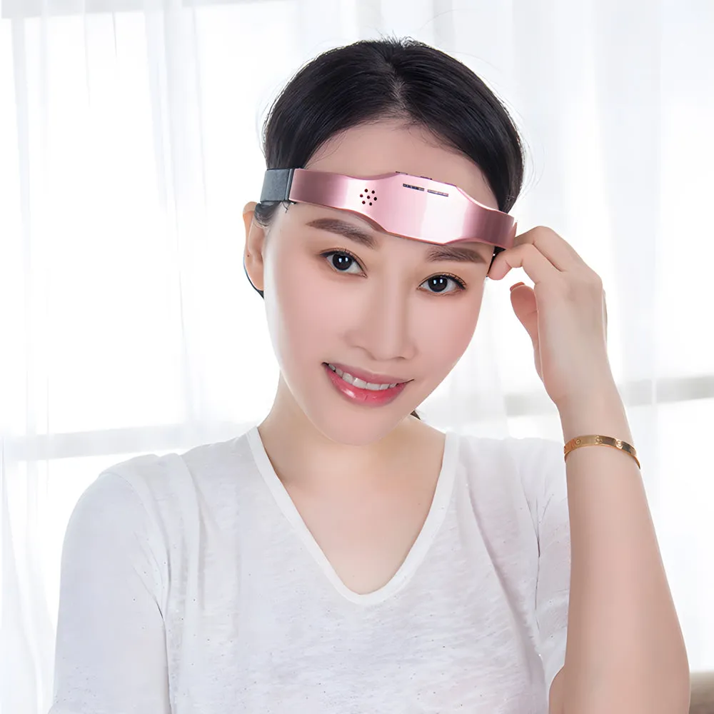 USB Rechargeable Portable Forehead Relaxing Relief Massager