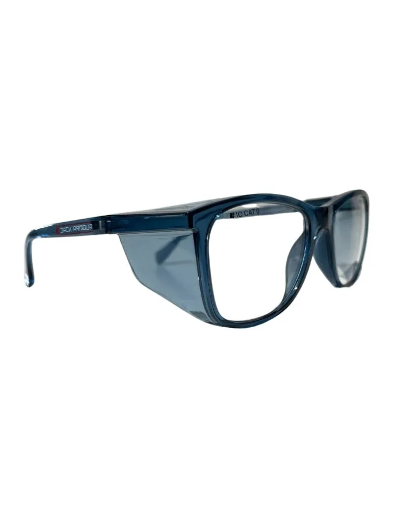 Viva Safety Glasses - Blue/Clear