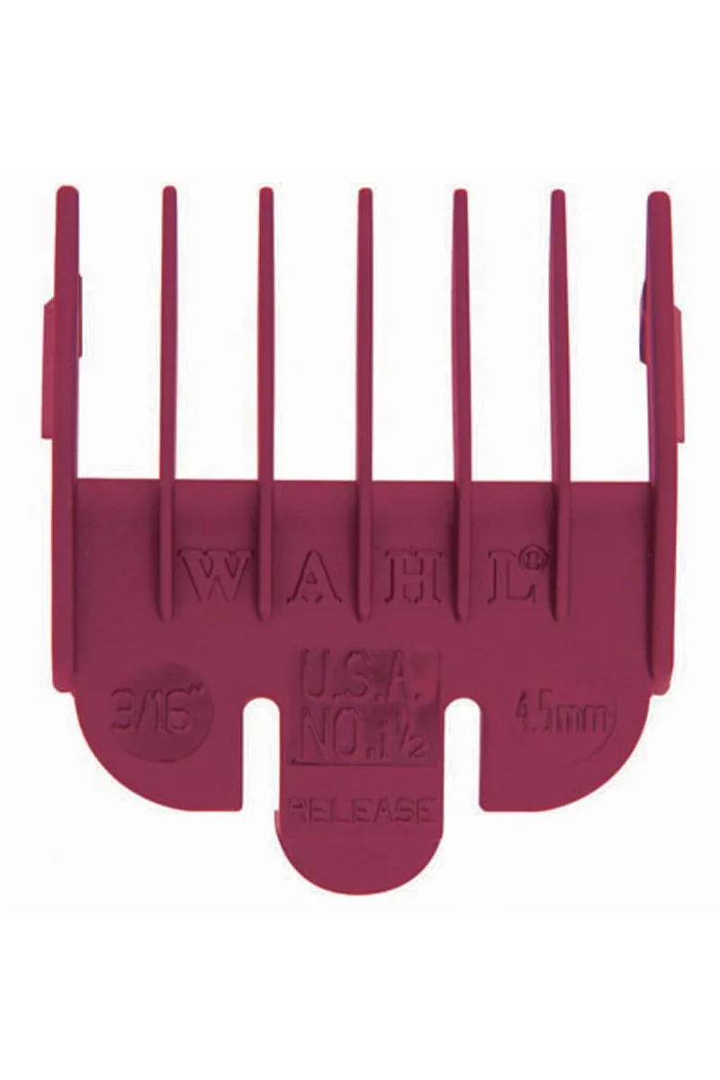 Wahl Coloured Plastic Attachment Combs