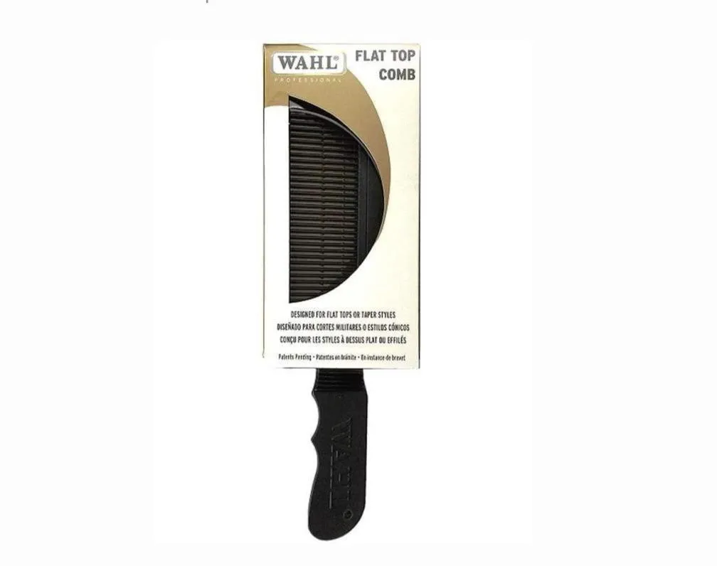 Wahl Flat Top Comb – Black #3329