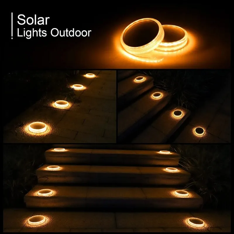 Waterproof Solar LED Deck Step Light