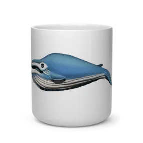 Whale Heart Shape Mug