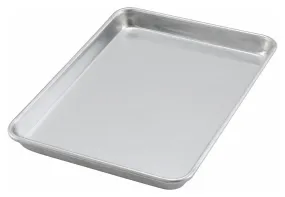 Winco ALXP1013 Quarter Size Sheet Pan 13 Inch x 9.5 Inch 20 Gauge Aluminum | Denson CFE