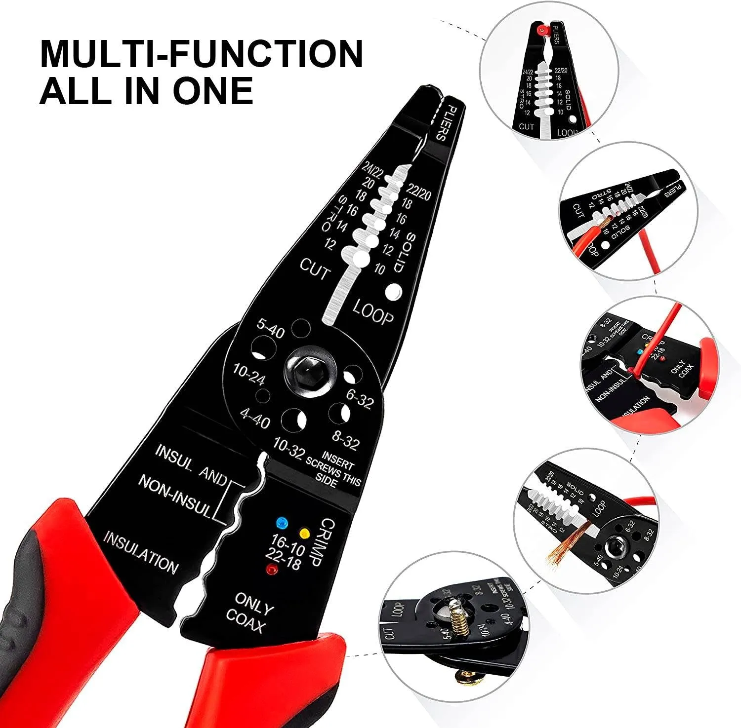 Wire Stripper Cutter, Wire Stripping Tool