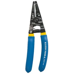 Wire Stripper/Cutter - Klein Tools Solid & Stranded Copper Wire Stripper & Cutter, 11055