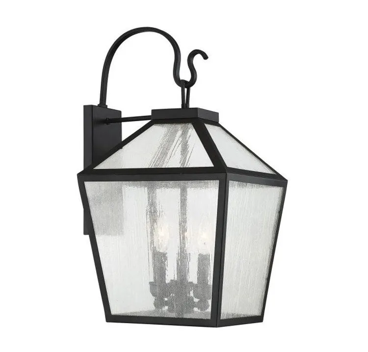 Woodstock Three-Light Outdoor Wall Lantern