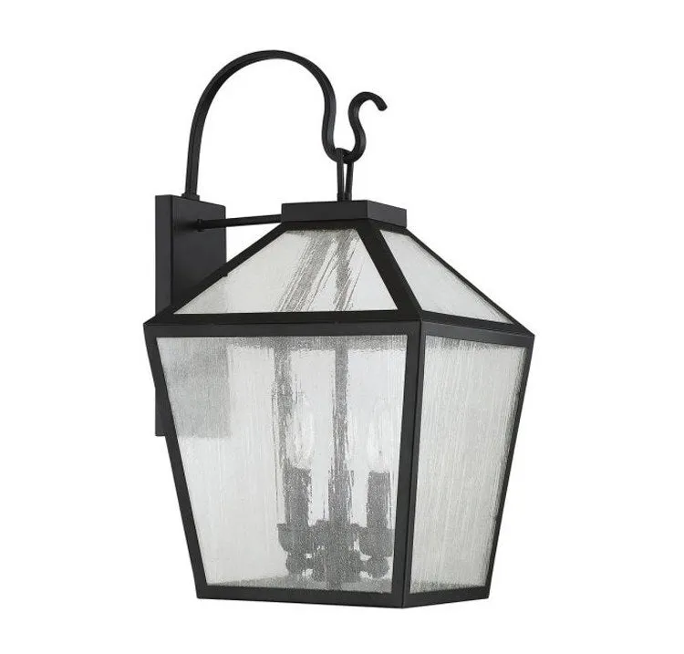 Woodstock Three-Light Outdoor Wall Lantern