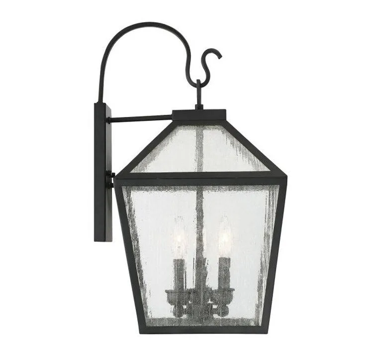 Woodstock Three-Light Outdoor Wall Lantern