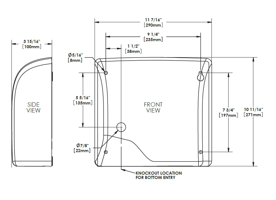 WORLD SLIMdri L-973 COVER ASSEMBLY COMPLETE (Part# 20-L973)