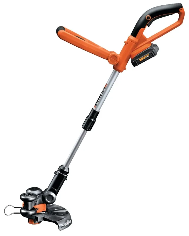 WORX WG162/155 Cordless String Trimmer and Edger, 20 V, 0.065 in Dia Line :EA: QUANTITY: 1