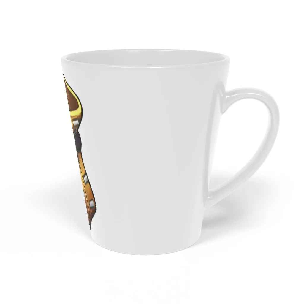 Yellow Bag Latte Mug, 12oz