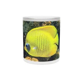 Yellow Fish Metallic Mug (Silver / Gold)